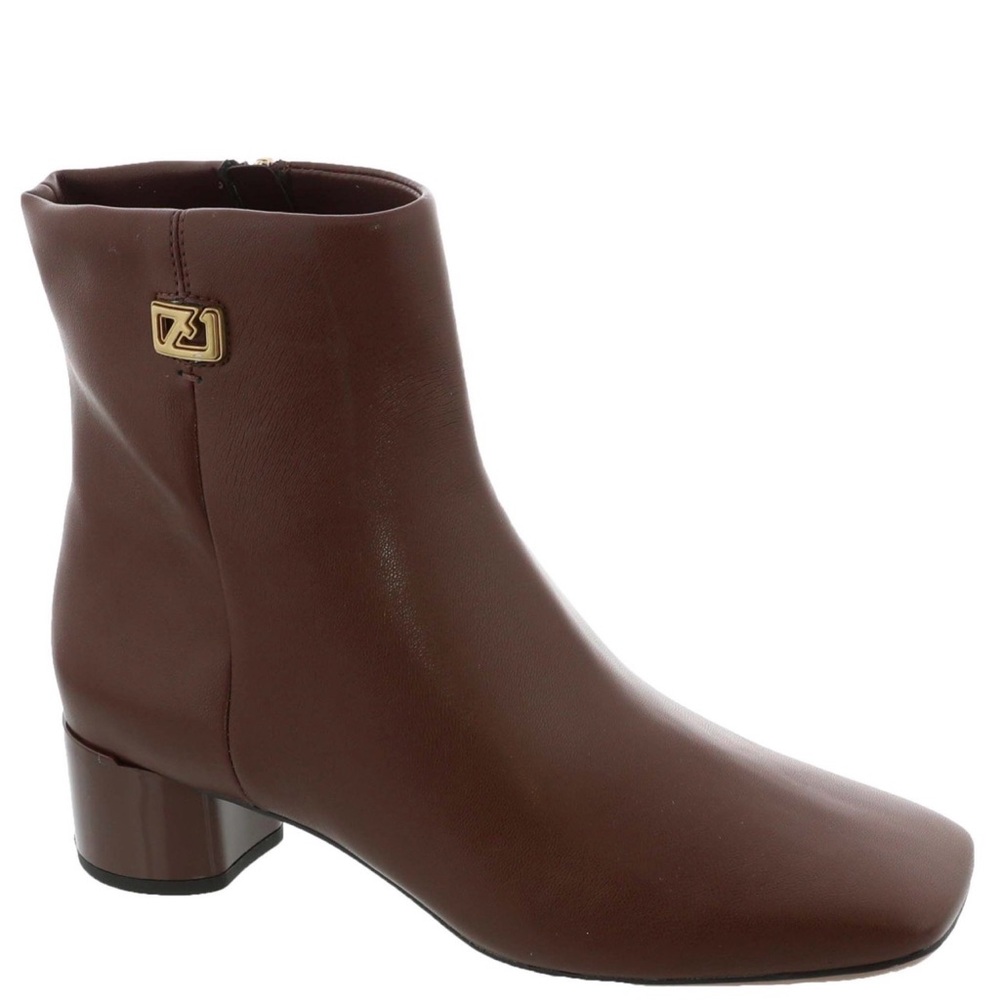 Franco Sarto Chestnut Ankle Booties